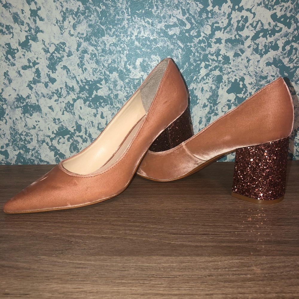 Marc Fisher Glitter Heels